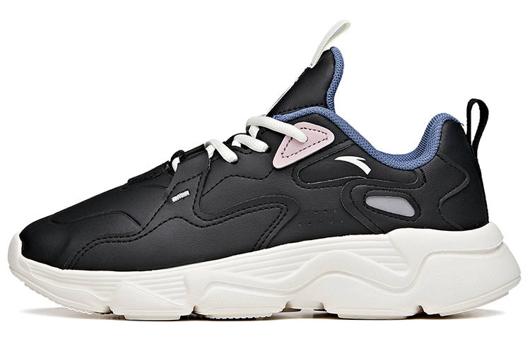 ANTA Casual Shoes Women's Low Top Black/Blue