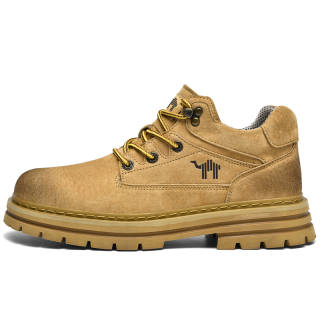 LINGHANGLUOTUO Short Combat Boots Men's