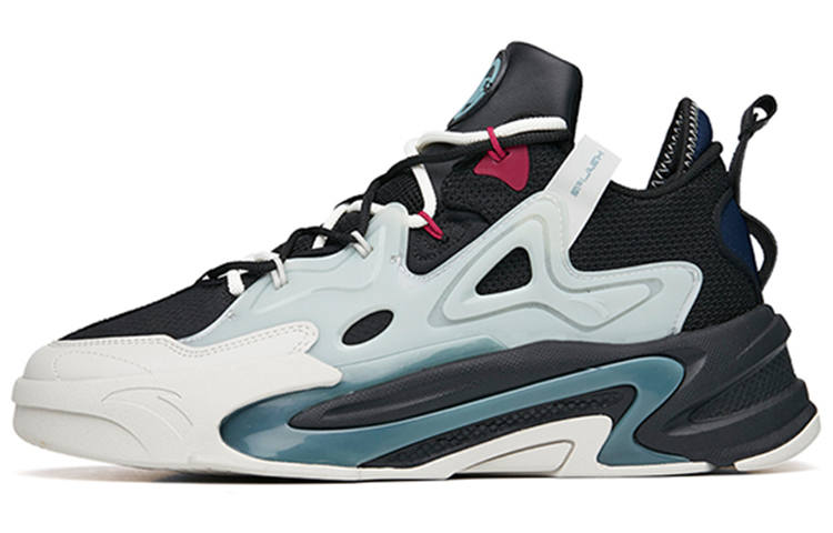 Anta G6 Soup Comfortable Abrasion Resistant Low top Sports Casual Shoes Men's Black Gray Blue