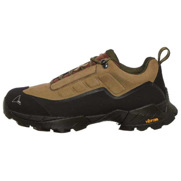 ROA Katharina Comfortable Abrasion Resistant Low top Casual Shoes Men's Gray Yellow