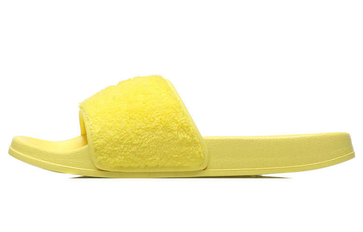Li-Ning Disney x Li Ning Comfortable Rubber Sole Slide Slippers Women's Yellow