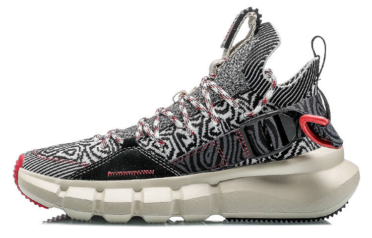 Li-Ning Li Ning New York Fashion Apparel Week Runway Collection, Essence 2.3 Low top Casual Shoes Women's Black White