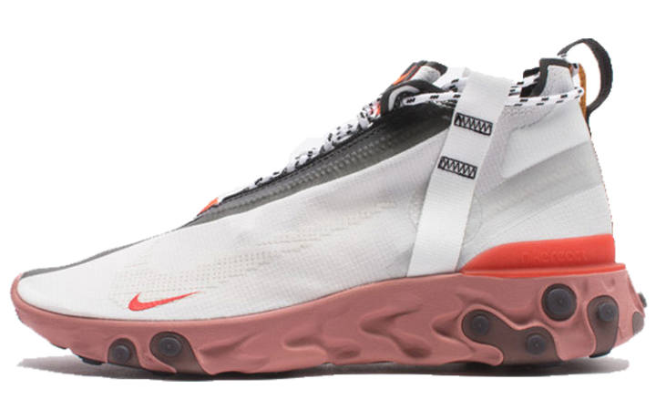 Nike Nike React Runner Mid Wr Ispa White Light Crimson