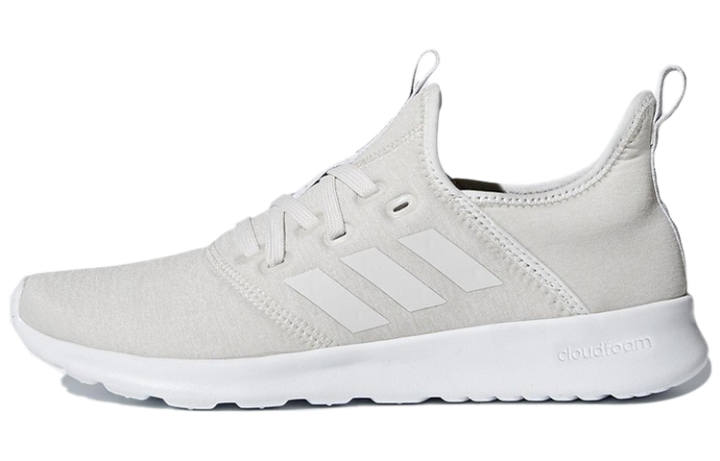 Adidas Adidas Cloudfoam Casual Shoes Women's Low Top Feather White