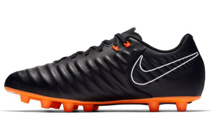 Nike Nike Tiempo Legend 7 AG Artificial Ground Leather Cushioning Slip Resistant Abrasion Resistant Soccer Shoes Men's Black