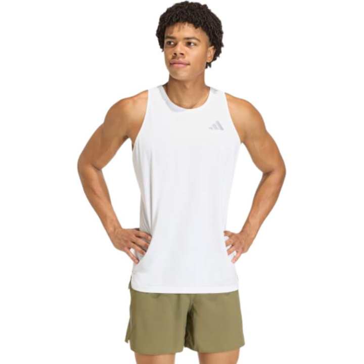 Adidas Adidas Tank Tops Unisex WHITE Crew Neck Moderate Other