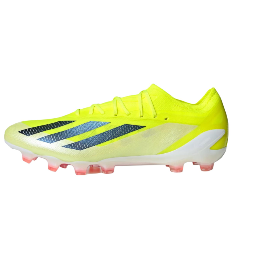 Adidas Adidas X CRAZYFAST AG Artificial Ground Slip Resistant Abrasion Resistant Soccer Shoes Men's Yellow