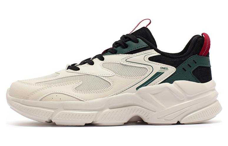 361° Versatile Slip Resistant Abrasion Resistant Low top Casual Shoes Men's White Black Green