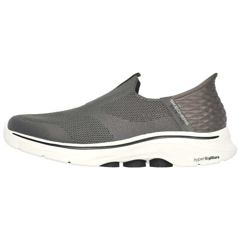 Skechers GO WALK 7 Abrasion Resistant Abrasion Resistant Low top Casual Shoes Men's Gray Brown