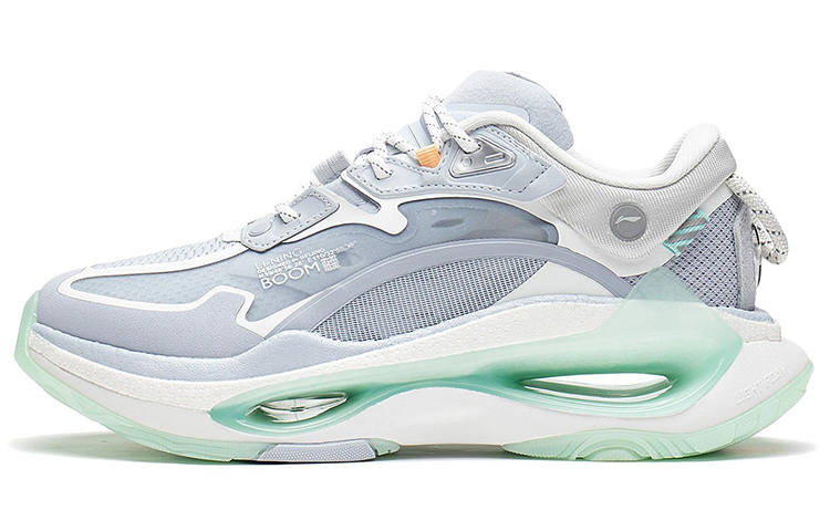 Li-Ning Li Ning Exceed Infinity Textile, Synthetic Leather Cushioning Slip Resistant Abrasion Resistant Low top Casual Shoes