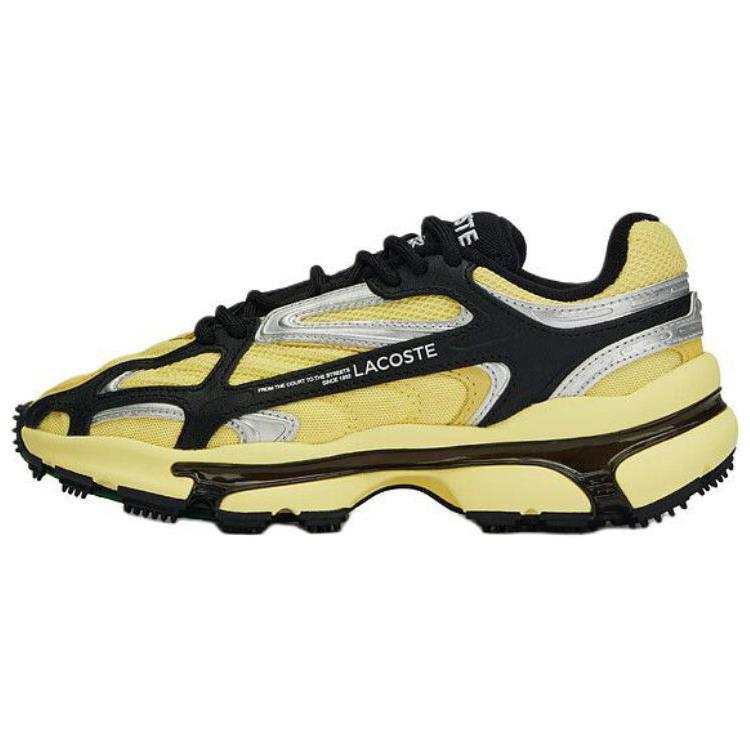 LACOSTE L003 2K24 Mesh Low top Casual Shoes Women's Yellow