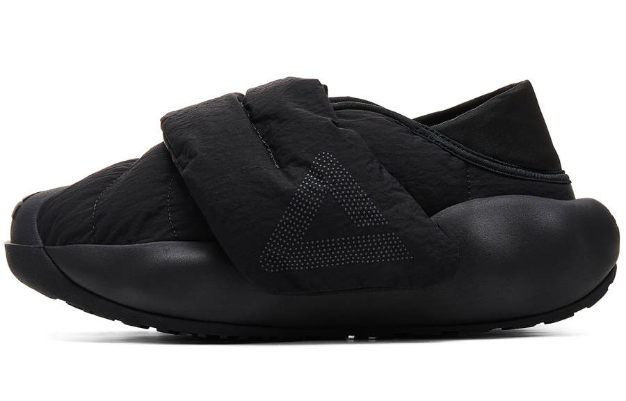PEAK Balance Breathable Height Increasing Rebound Low top Casual Shoes Men's All Black
