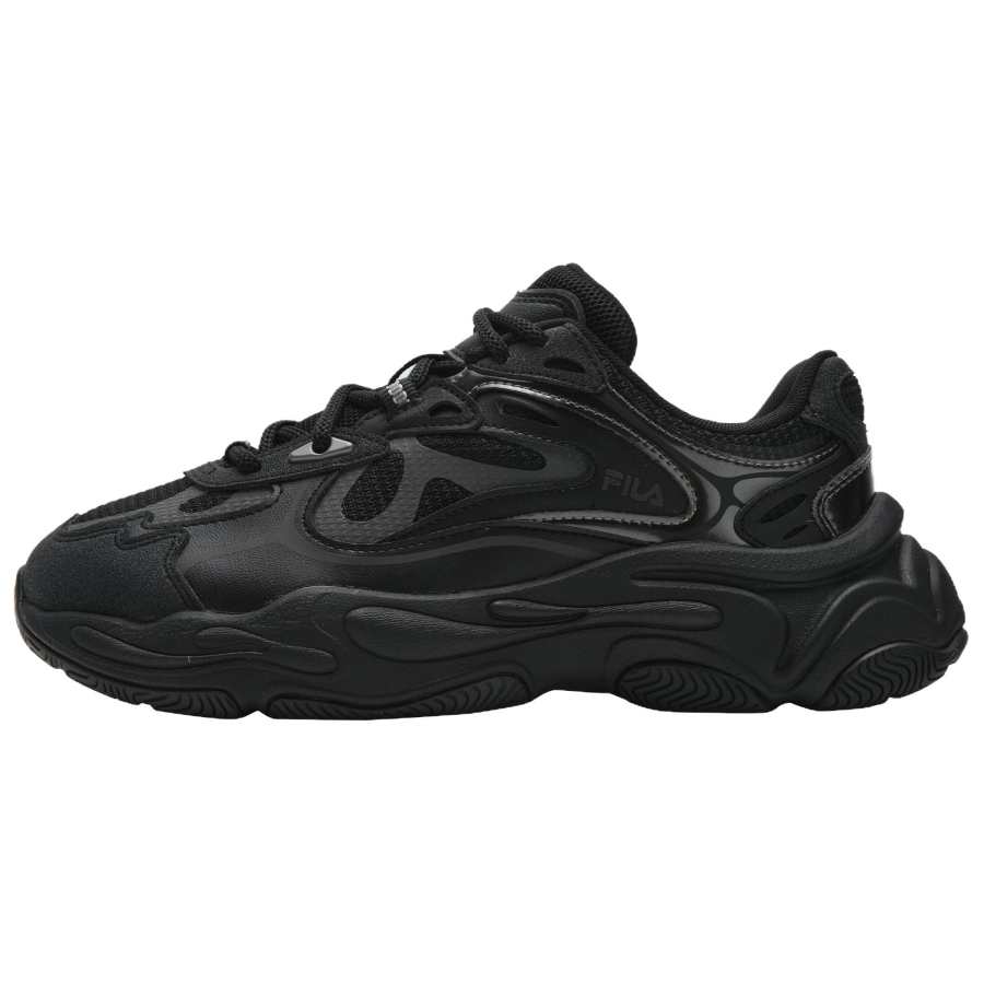 FILA MARS 4 Lightweight Abrasion Resistant Low top Casual Shoes Women's Black