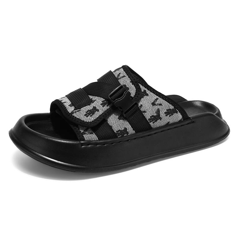 BAOZAOGONGYANG Abrasion Resistant Antibacterial Slide Slippers Men's