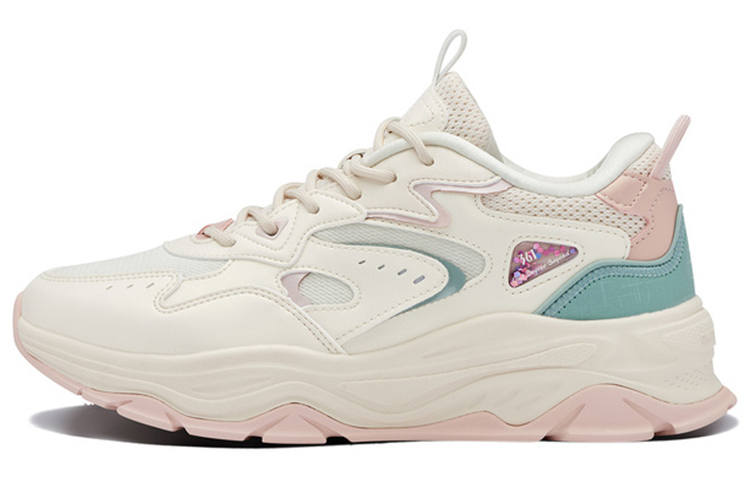361° Casual Shoes Women's Low Top Beige/Pink
