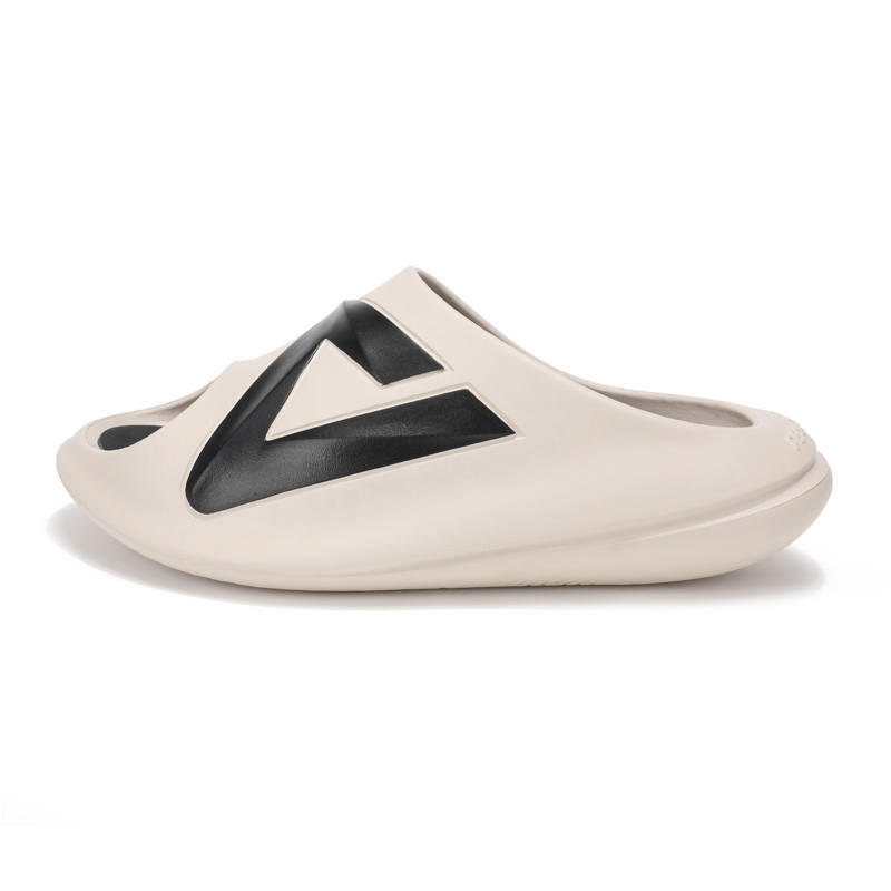 PEAK Taichi Chubby Slippers Sports Slippers Men's Ivory Yellow