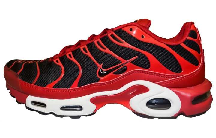 Nike Nike Air Max Plus Comfortable Round Toe Low top Casual Shoes Unisex Red