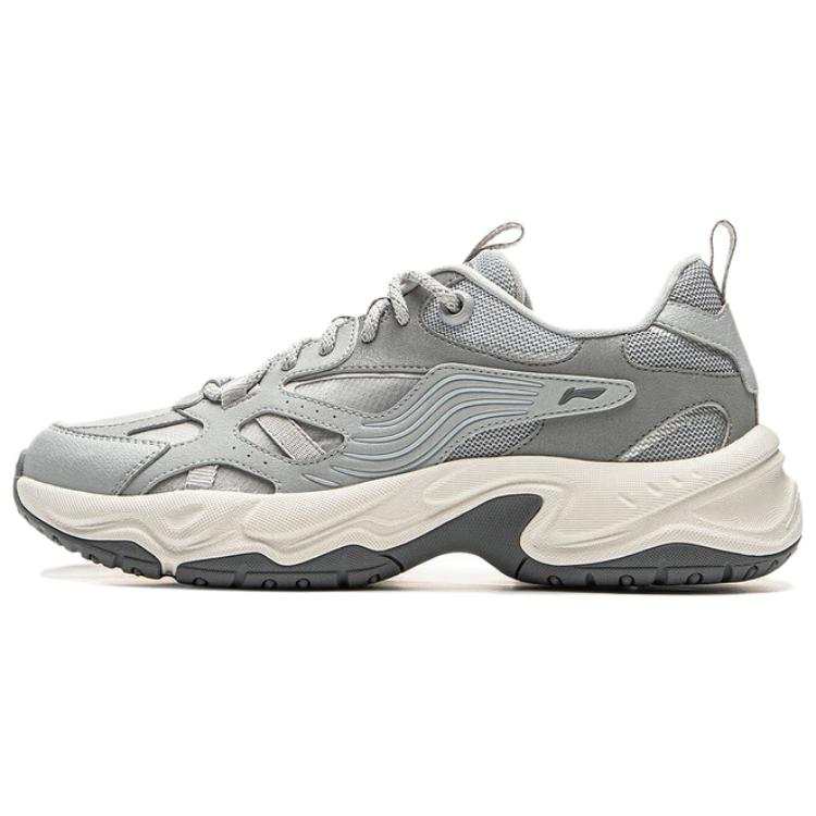 Li-Ning Li Ning Abrasion Resistant Breathable Low top Casual Shoes Men's