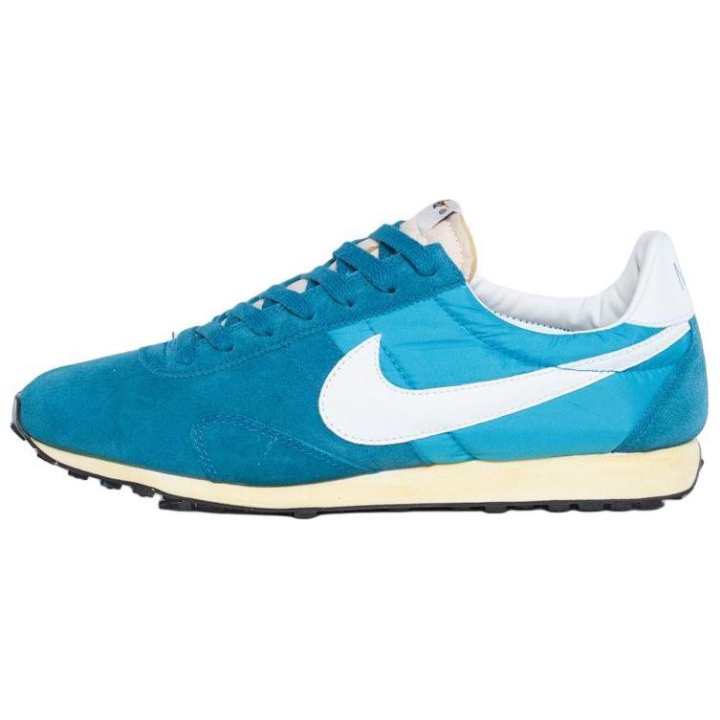 Nike Nike Pre Montreal Racer '17 LTR Anti-Slip Wear-Resistant Low-Top Casual Shoes Unisex Blue