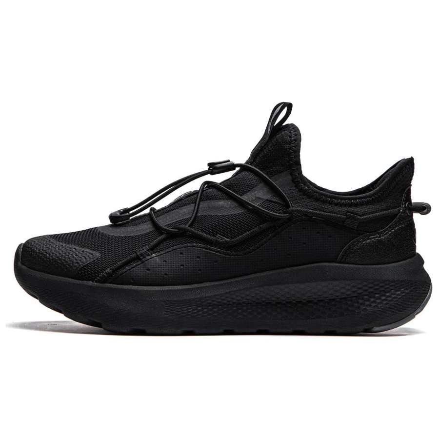 Li-Ning Li Ning Cloud Yi Slip On Low top Casual Shoes Men's Black
