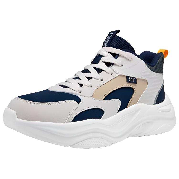 361° Abrasion Resistant Waterproof Thermal Low top Casual Shoes Men's Blue