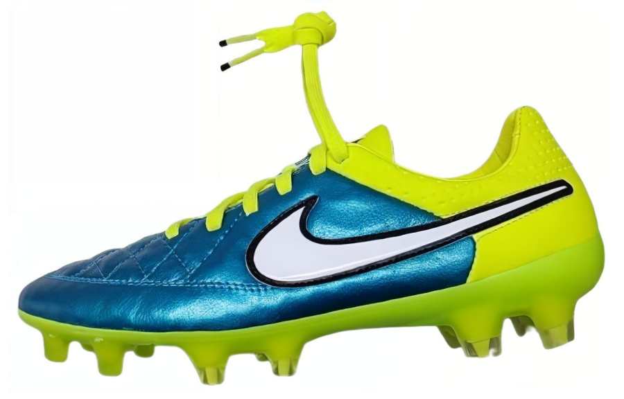 Nike Nike FG Firm Ground Slip Resistant Abrasion Resistant Slip Resistant Abrasion Resistant Soccer Shoes Unisex Blue