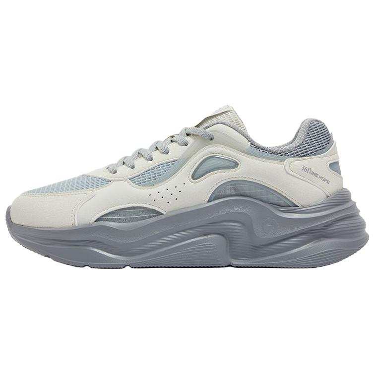 361° Wear resistant And Lightweight Low top Casual Shoes Women's Gray White