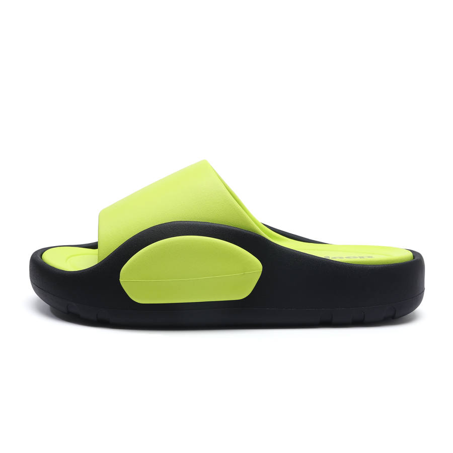 Jeep Slip Resistant Slide Slippers Men's Black Green