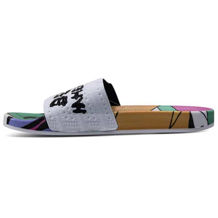 Adidas Adidas Adilette Slide Slippers Unisex White/Multicolor
