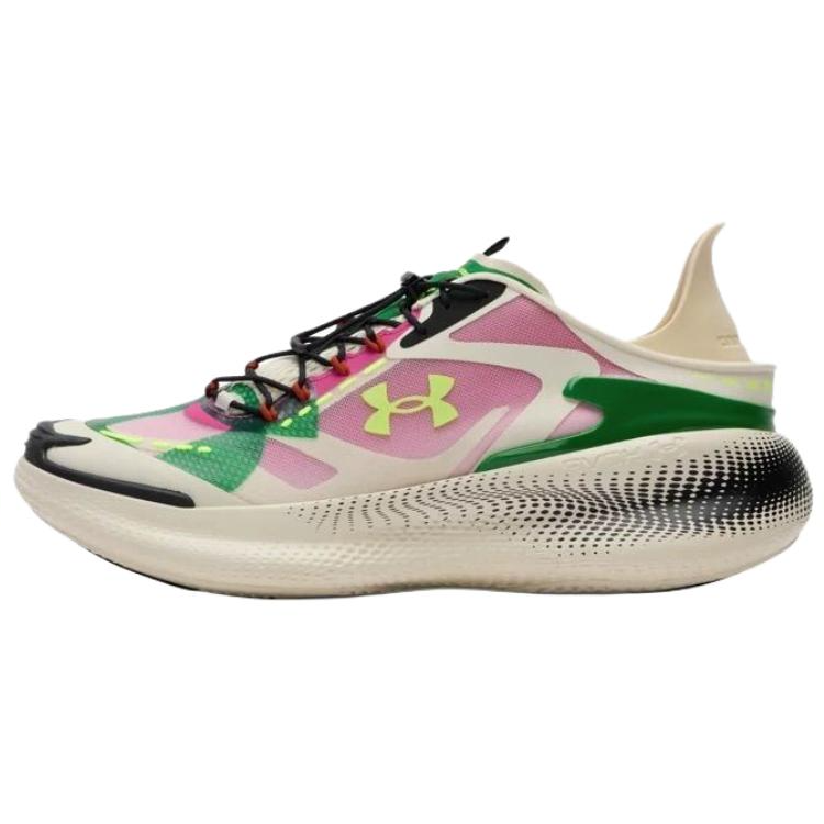 Under Armour Echo Abrasion Resistant Low top Casual Shoes Unisex Butter White