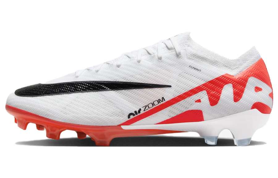 Nike Nike Mercurial Vapor 15 FG Firm Ground Soccer Shoes Unisex White Red
