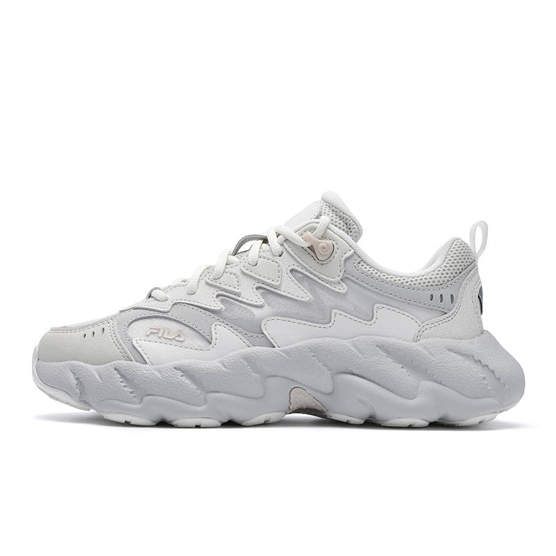 FILA Fern 2 Fern Sneakers 2 Breathable Low top Casual Shoes Women's White Gray