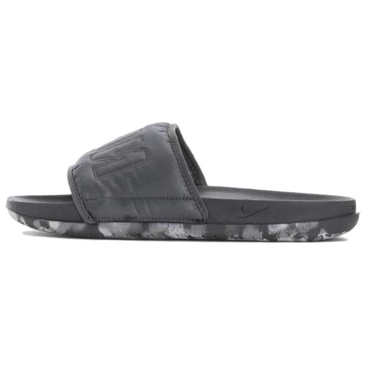 Nike Nike Offcourt Slip Resistant Abrasion Resistant Slide Slippers Men's Gray