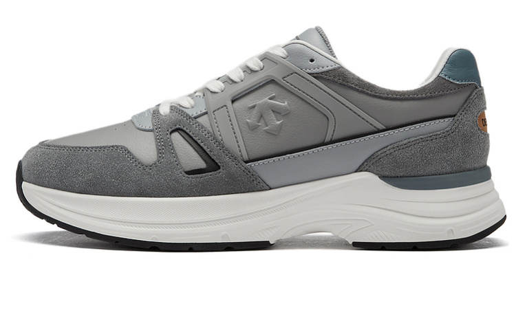 DESCENTE DUALIS Cushioning Low top Casual Shoes Unisex Gray