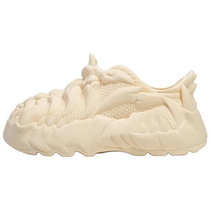 Nike RTFKT's MNLTH x Nike Slip Resistant Abrasion Resistant Low top Casual Shoes Unisex Beige