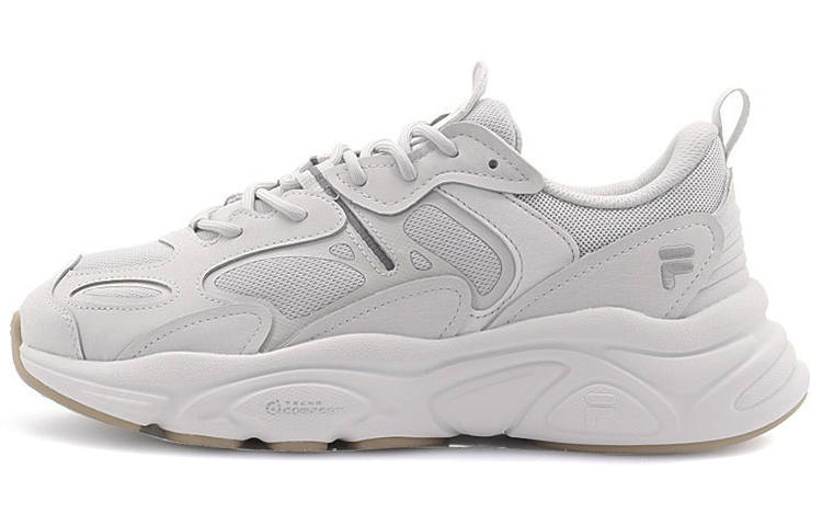 FILA Mars 2 Cushioning Breathable Low top Casual Shoes Men's Antarctic Gray Rain Mist Gray