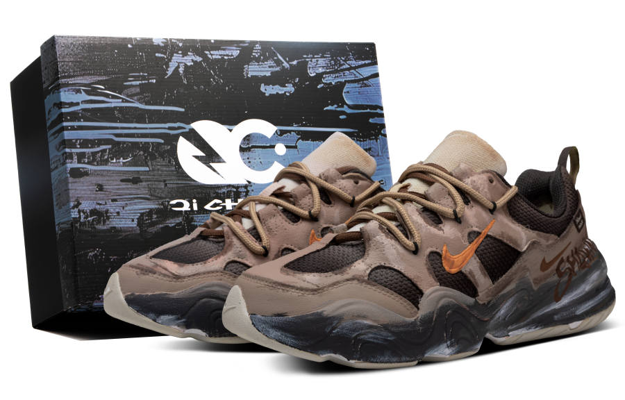 Nike Nike Tech Hera Muyan, Box Slip Resistant Abrasion Resistant Slip Resistant Abrasion Resistant Low top Casual Shoes