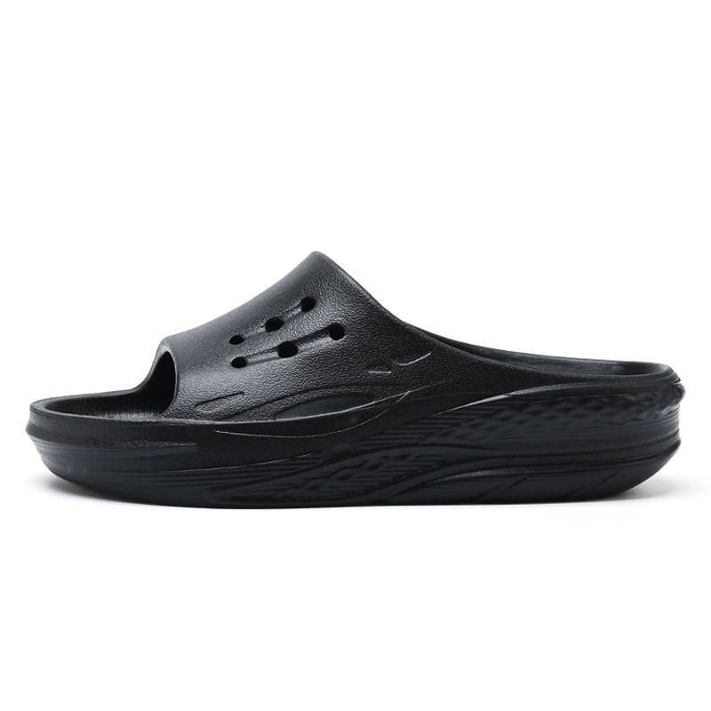 Jeep Outdoor Sports EVA Abrasion Resistant Slide Slippers Unisex Black