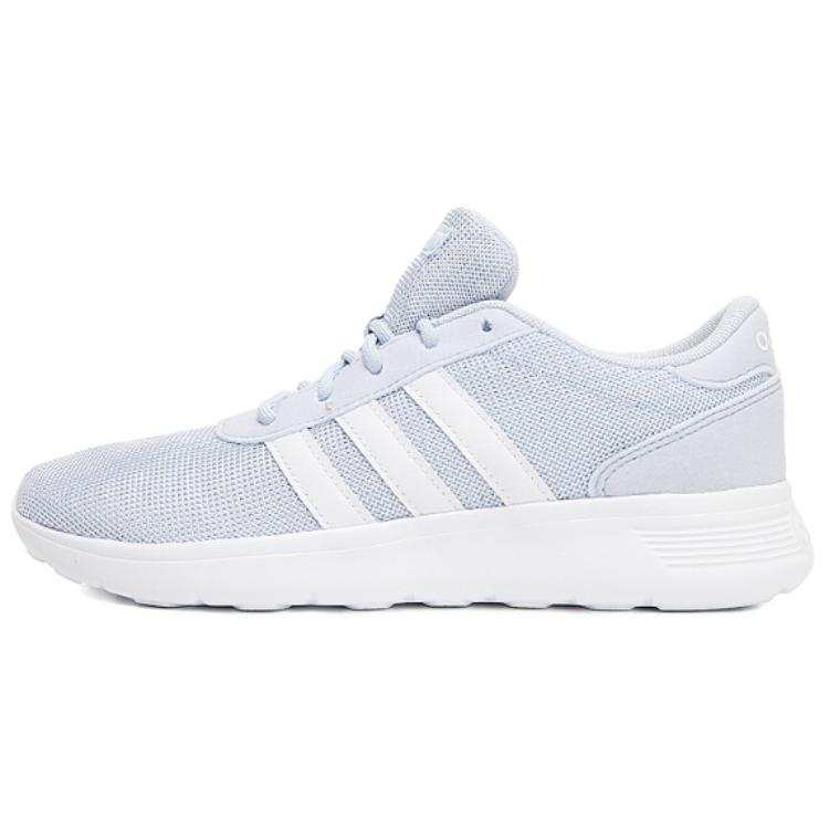 Adidas Adidas Lite Racer Slip Resistant Abrasion Resistant Mid top Casual Shoes Women's Light Blue