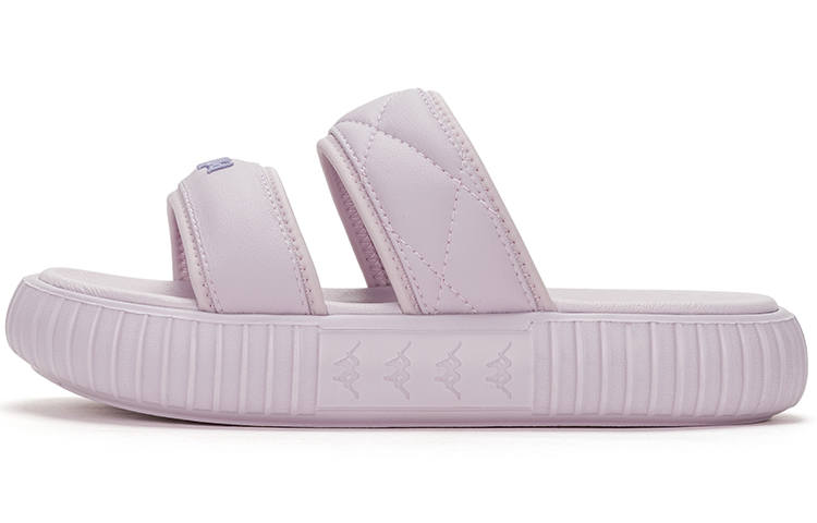 Kappa Stitching Slip Resistant Abrasion Resistant Slide Slippers Women's Purple