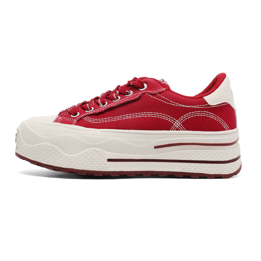 DEERWAY Low top Casual Shoes Women's Red