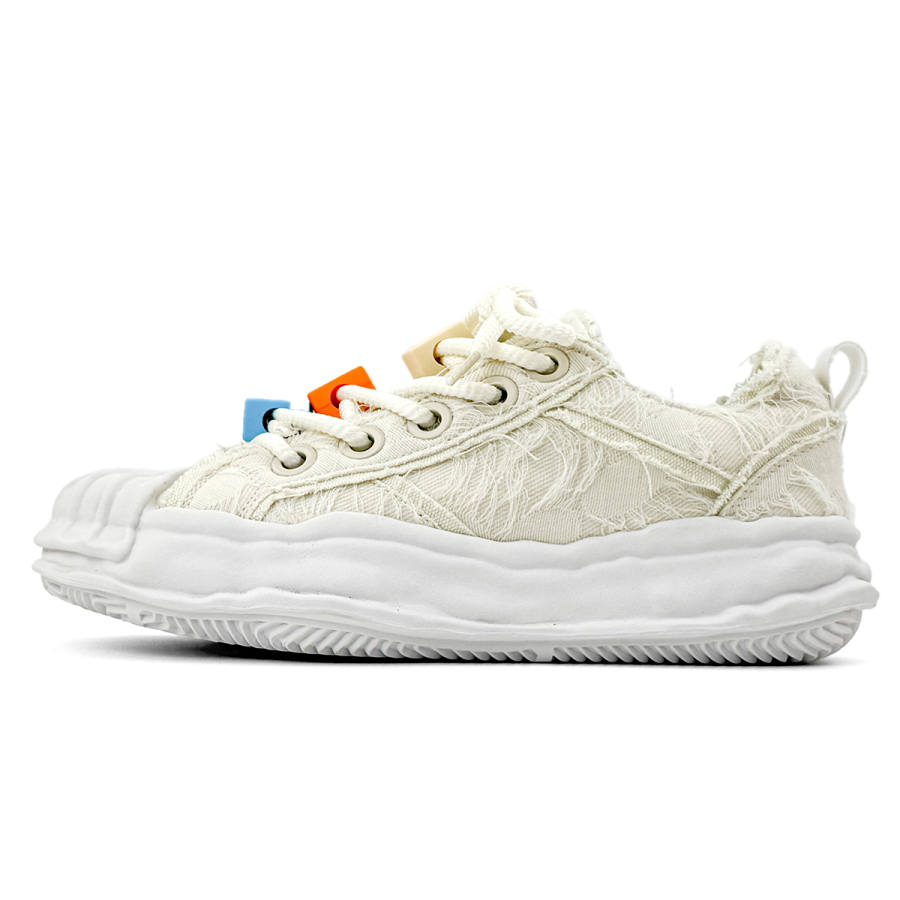HUANQIU Cushioning Abrasion Resistant Cushioning, Wear Resistant Low top Casual Shoes Men's Beige