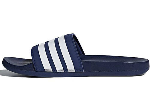 Adidas Adidas Adilette Comfort Slides 'Dark Blue White'