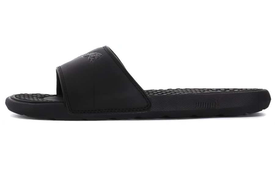 PUMA Cool Cat Sport Glitter Slipper Black/Silver Women's
