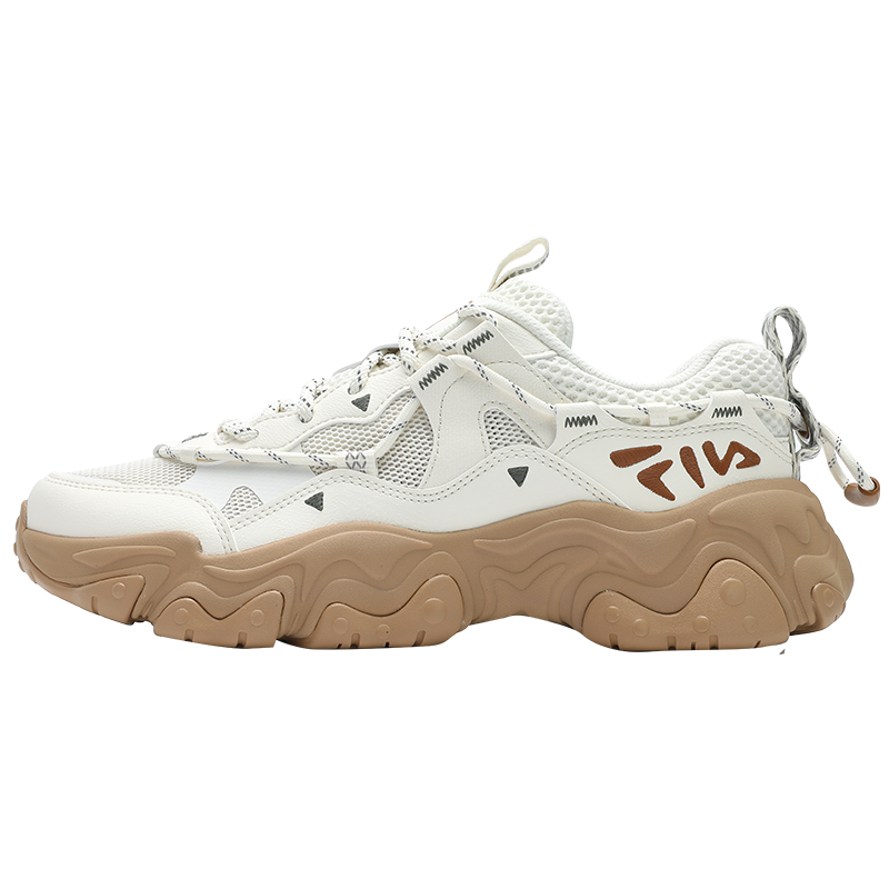 FILA FLUID 5 Cat Paw 5.0 Slip Resistant Abrasion Resistant Low top Casual Shoes Women's White
