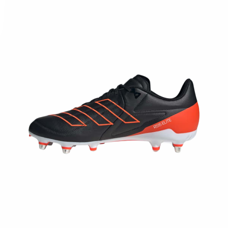 Adidas Adidas RS15 ELITE Slip Resistant Abrasion Resistant Slip Resistant Abrasion Resistant Soccer Shoes Unisex Black Orange
