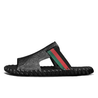 CANUVEN Slip Resistant Abrasion Resistant Slip Resistant Abrasion Resistant Slide Slippers Men's