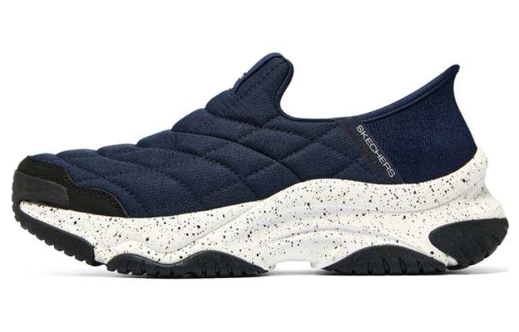 Skechers Hands Free Slip Ins Abrasion Resistant Low top Casual Shoes Men's Marine Blue
