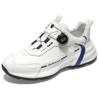KOLUMB Slip Resistant And Breathable Low top Casual Shoes Men's White