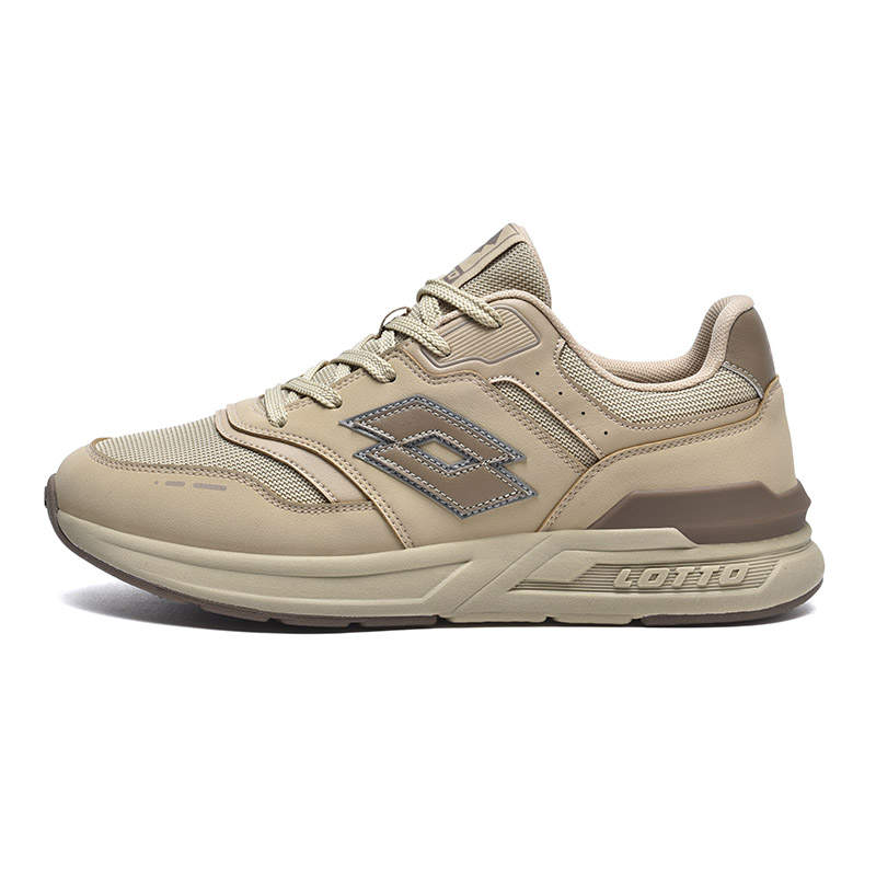 LOTTO Slip Resistant Abrasion Resistant Slip Resistant Abrasion Resistant Low top Casual Shoes Men's Brown